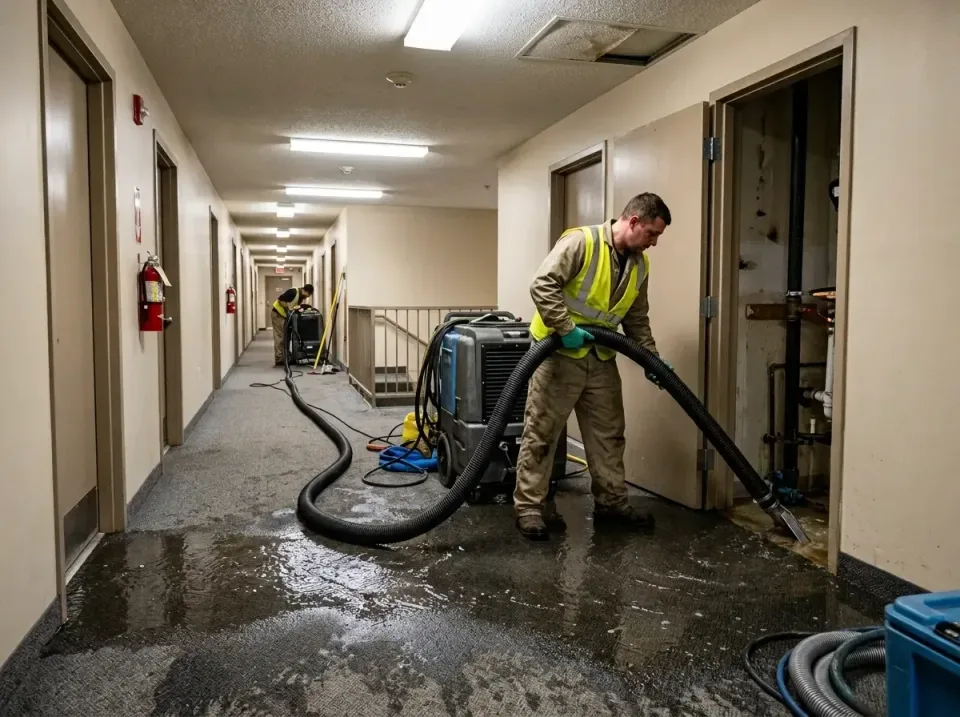 multi-unit-apartment-hallway-f-005 — frequently asked questions, Emergency Burst Pipe Water Extraction & Removal in Corry, PA